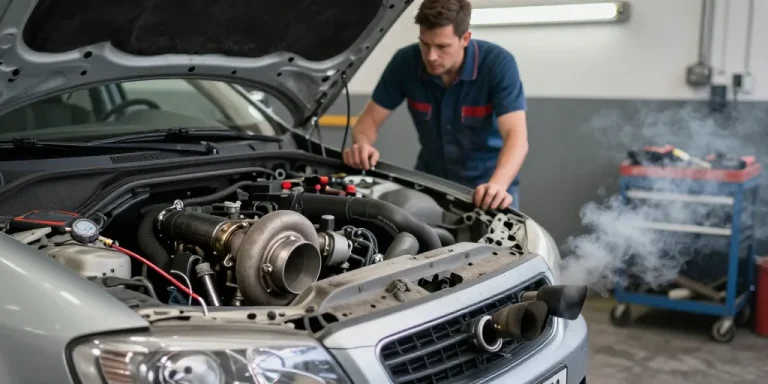 pourquoi ma voiture fume noir