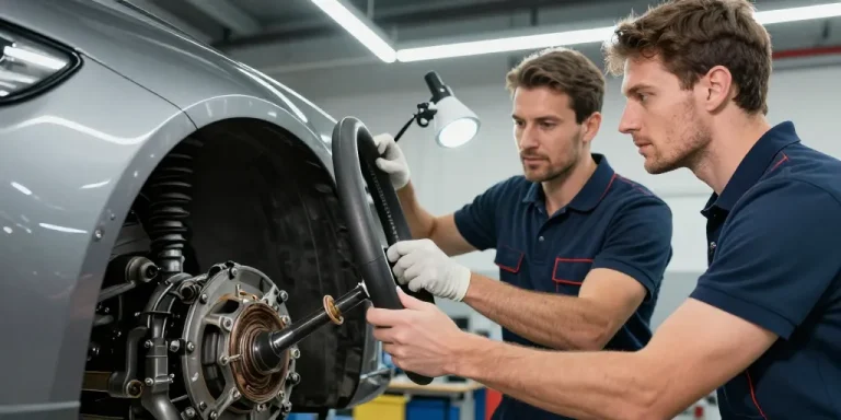 claquement quand je tourne le volant à gauche