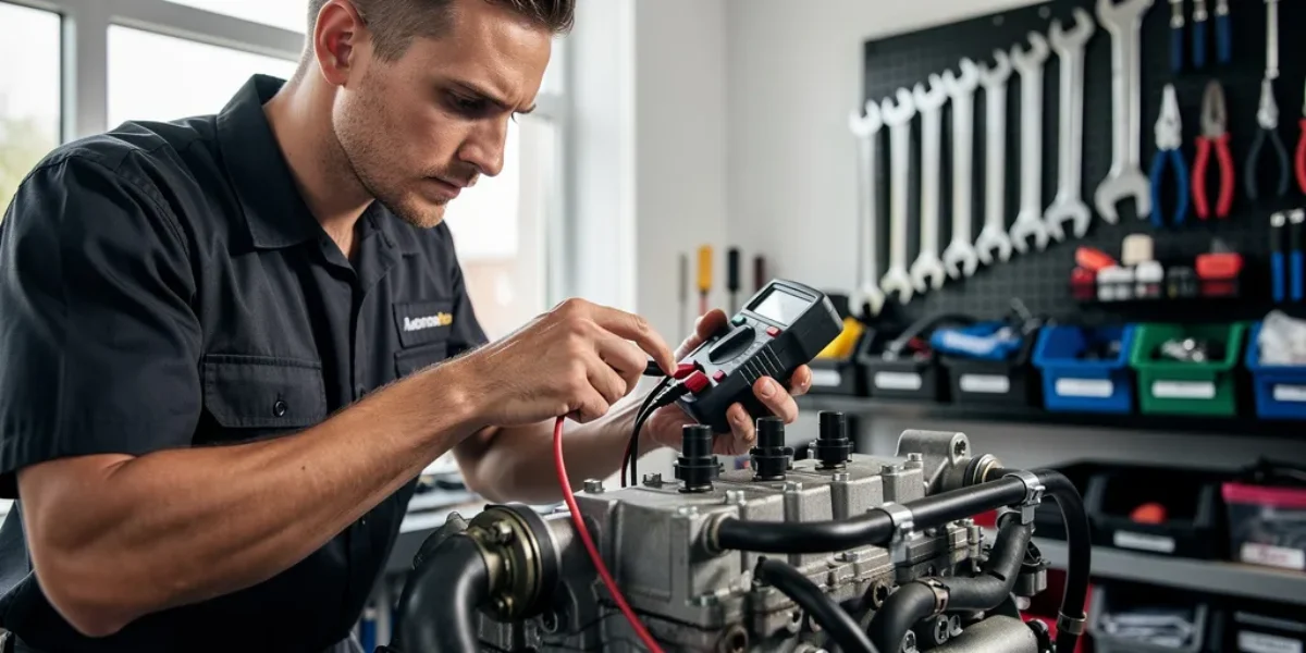 comment tester une bobine d'allumage moteur 4 temps