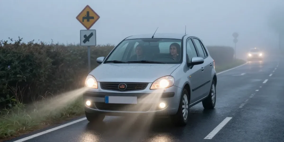 quand utiliser les feu de brouillard